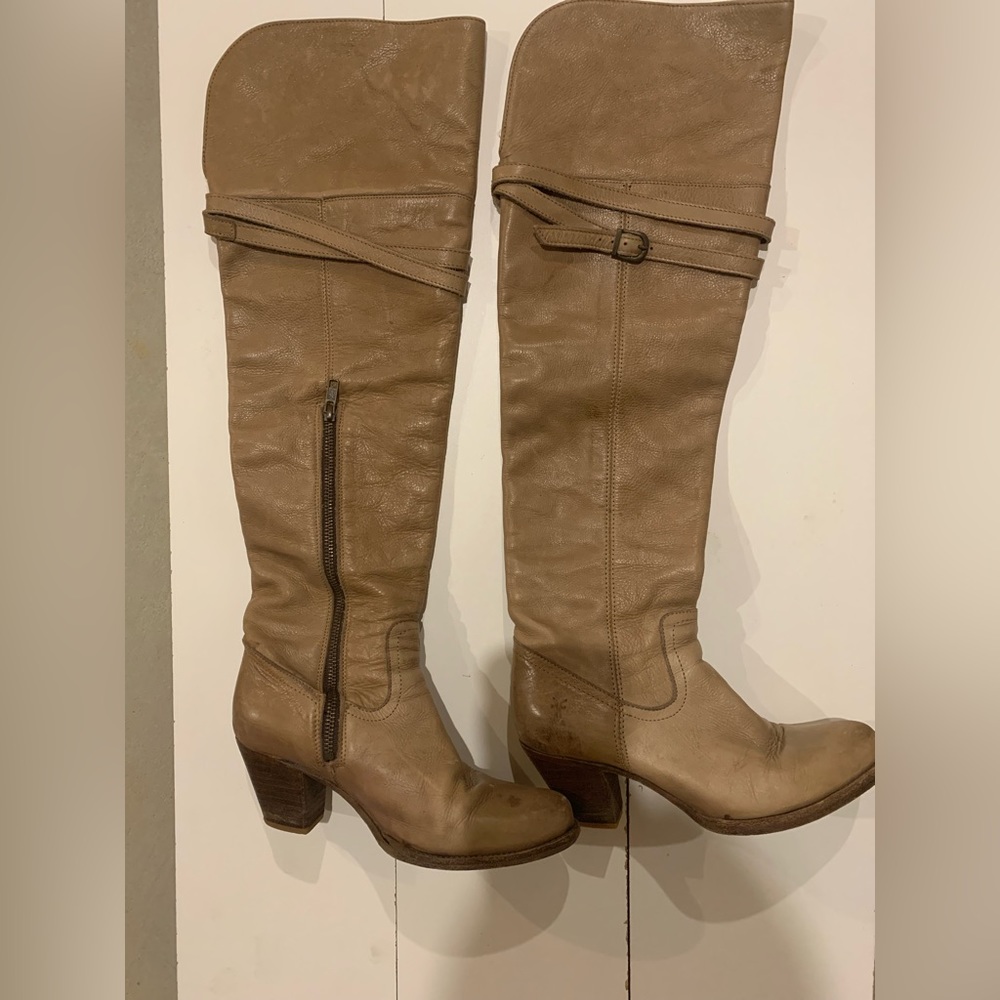 Frye knee high boots
